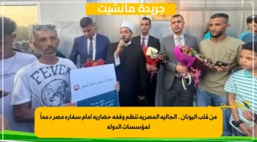 من قلب اليونان.. الجالية المصرية تنظم وقفة حضارية أمام سفارة مصر دعماً لمؤسسات الدولة 1